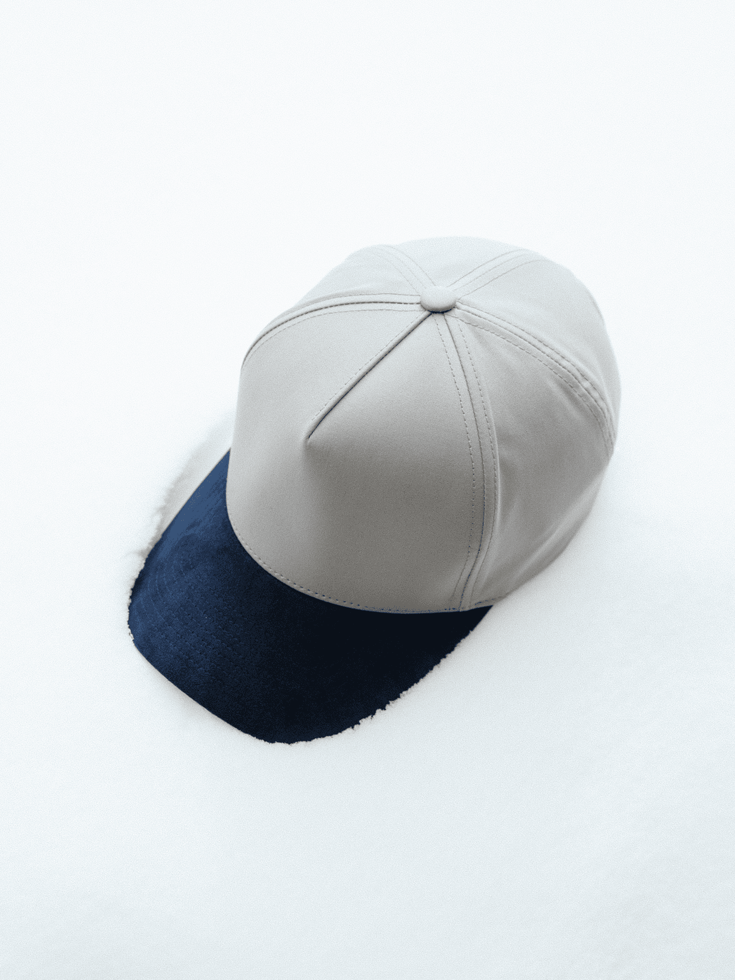 Varsity Headwear Ventile Cotton baseball cap with Alcantara brim