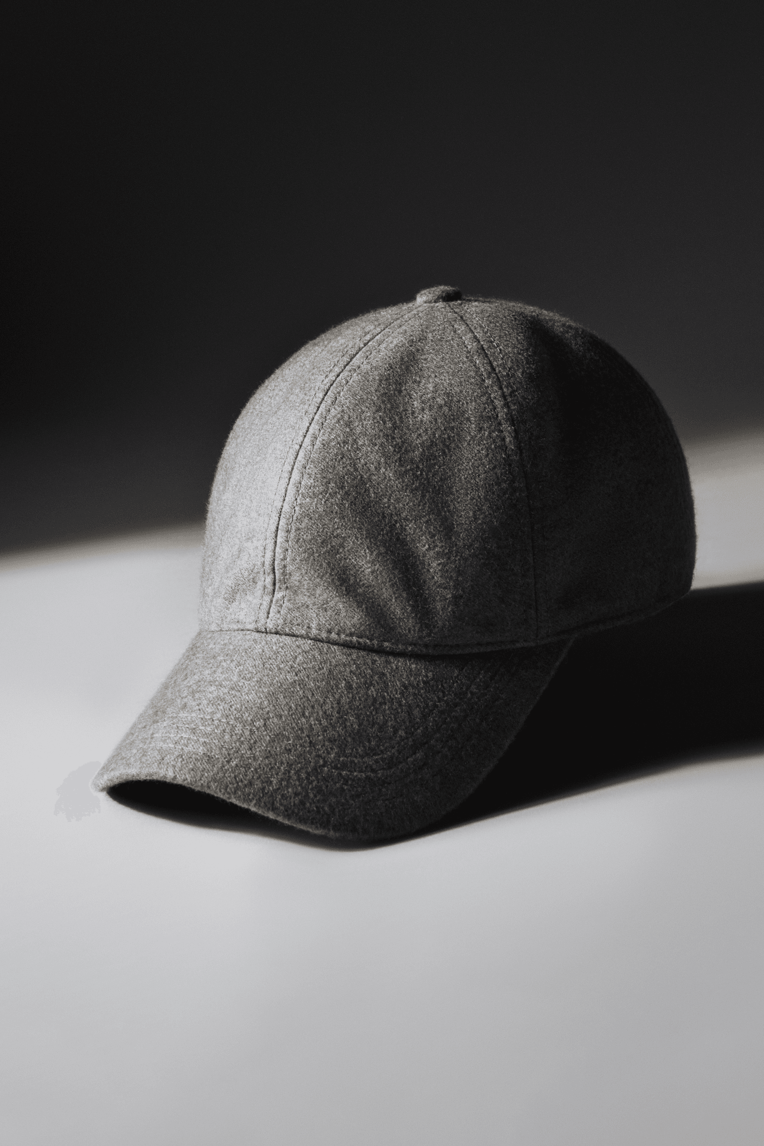 A light brown legacy soft wool cap from varsity headwear