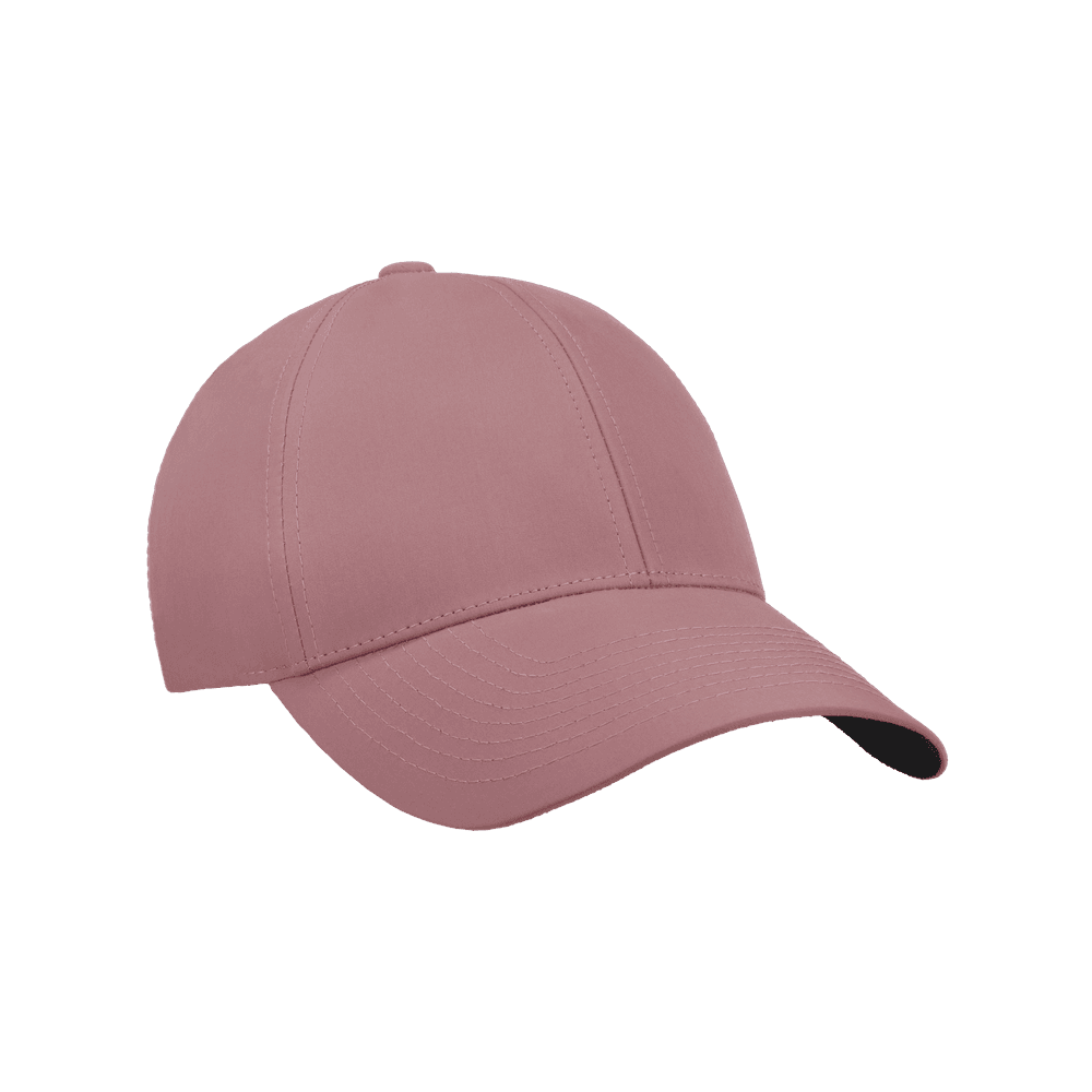 Front view of a Varsity Headwear legacy structured athletic sport dust pink baseball cap