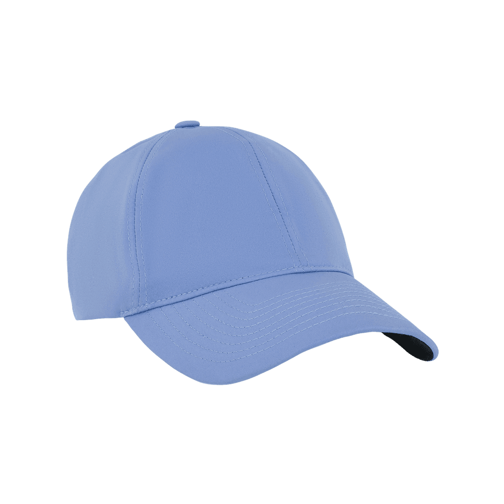 Front view of a Varsity Headwear legacy soft athletic sport blue baseball cap