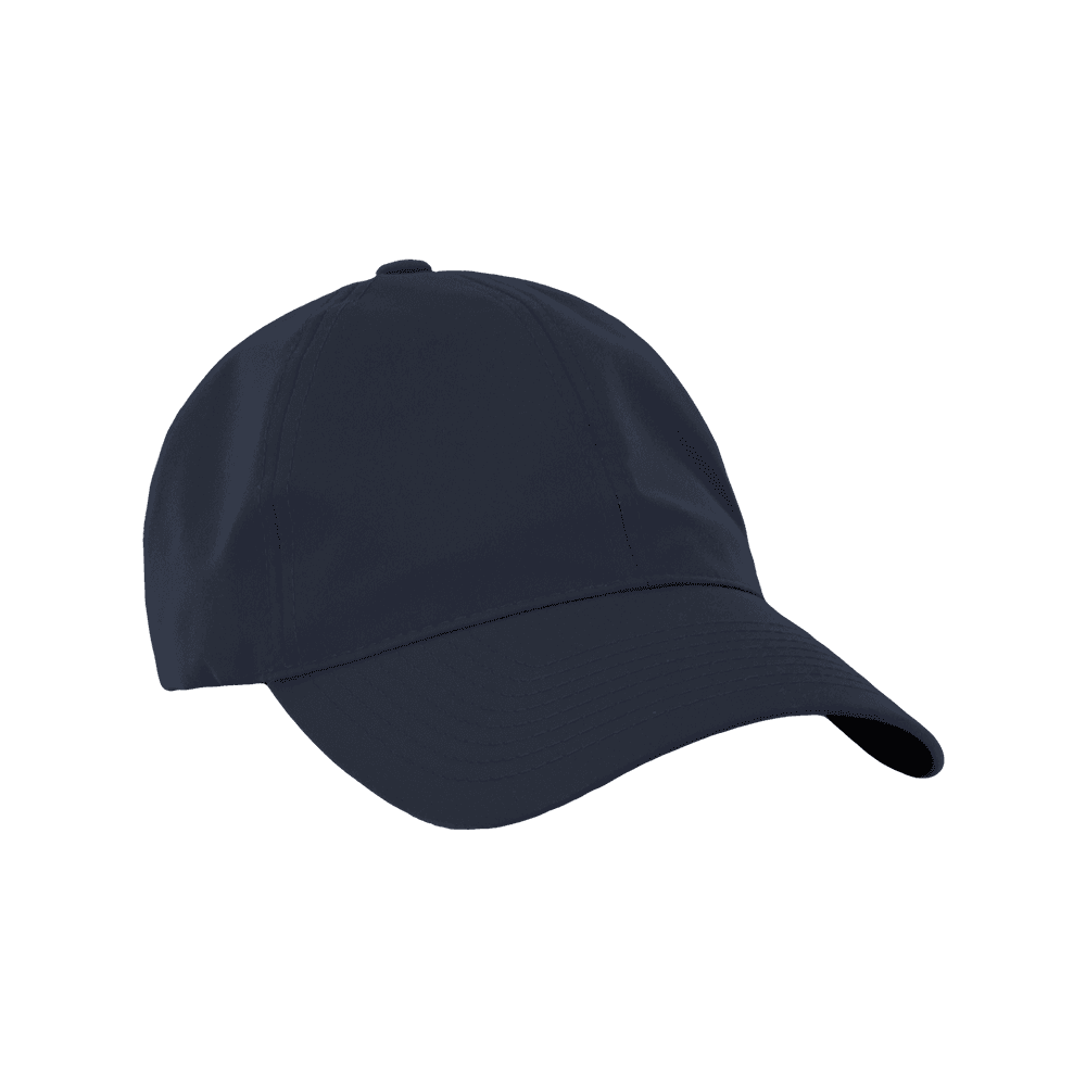 Front view of a Varsity Headwear legacy soft athletic sport navy baseball cap