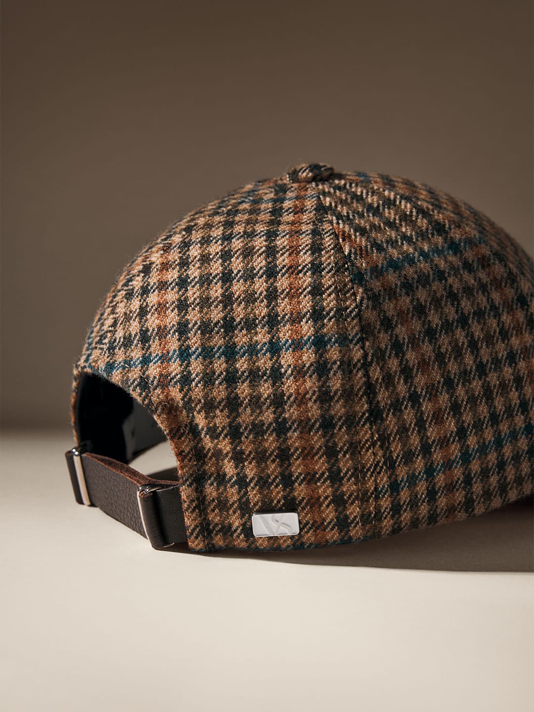 Side and back view of special edition cashmere cap for autumn winter 25 from Varsity Headwear