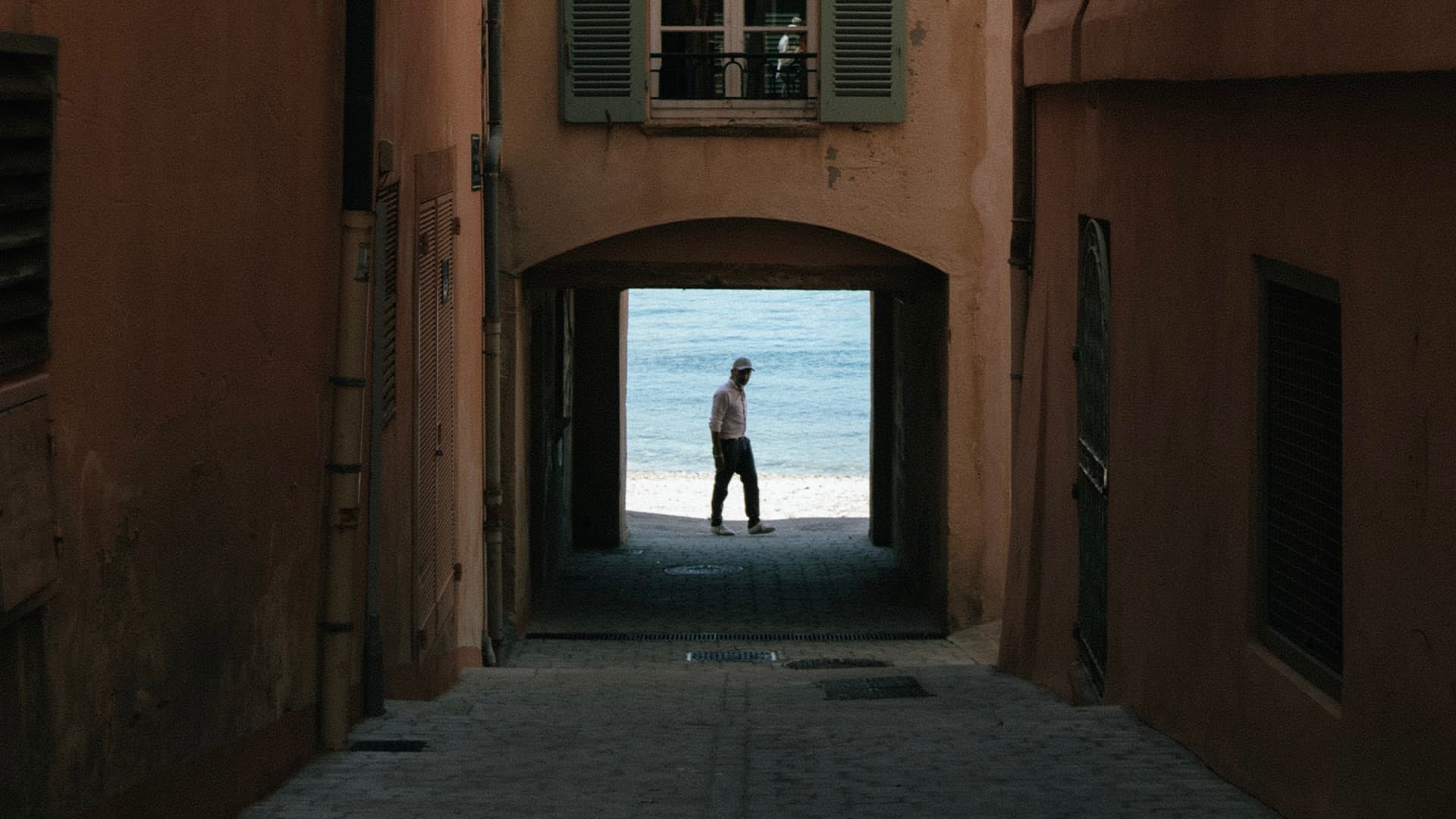Local in streets of Saint-Tropez