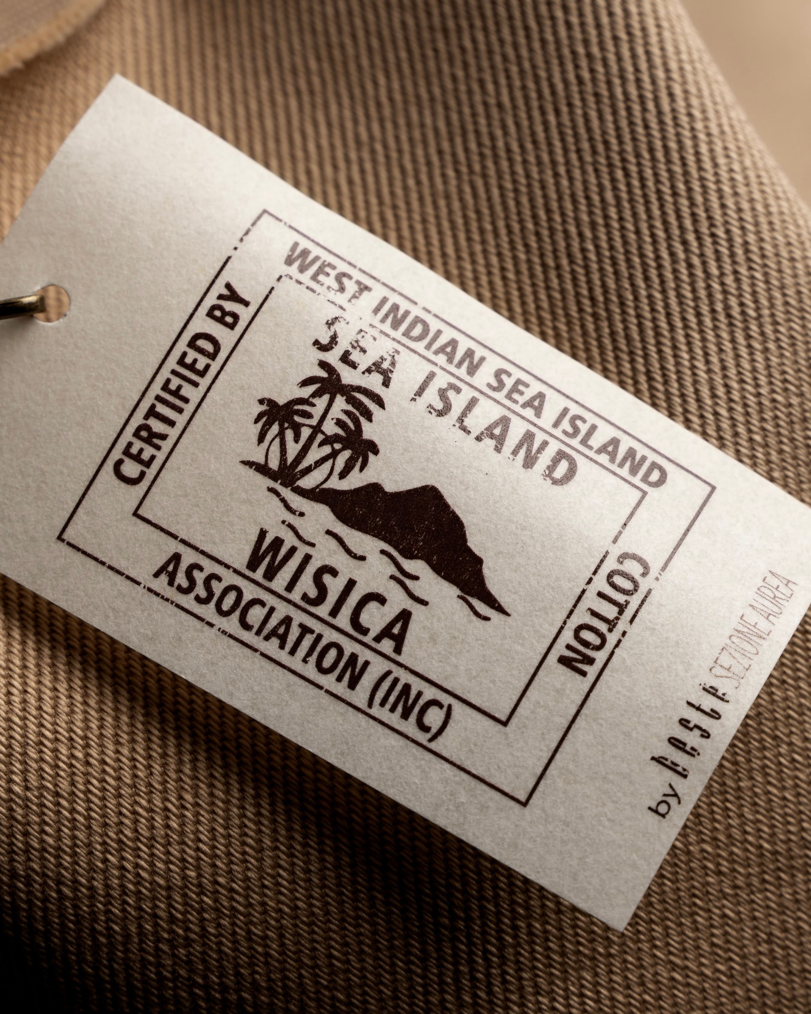 Sea Island Cotton certification of material used for baseball caps at Varsity Headwear