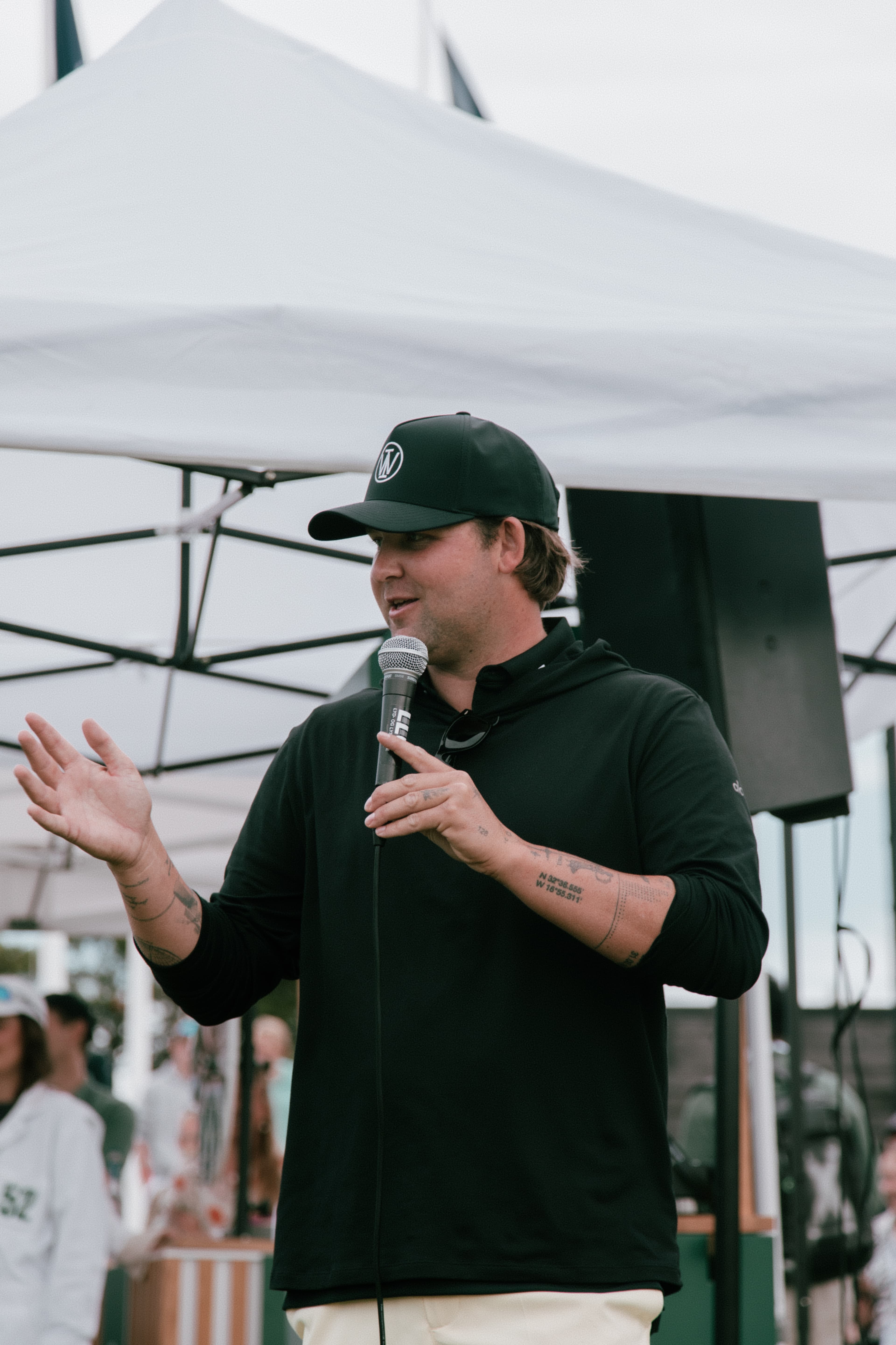 Kevin Wright at golf tournament Wright Invitational