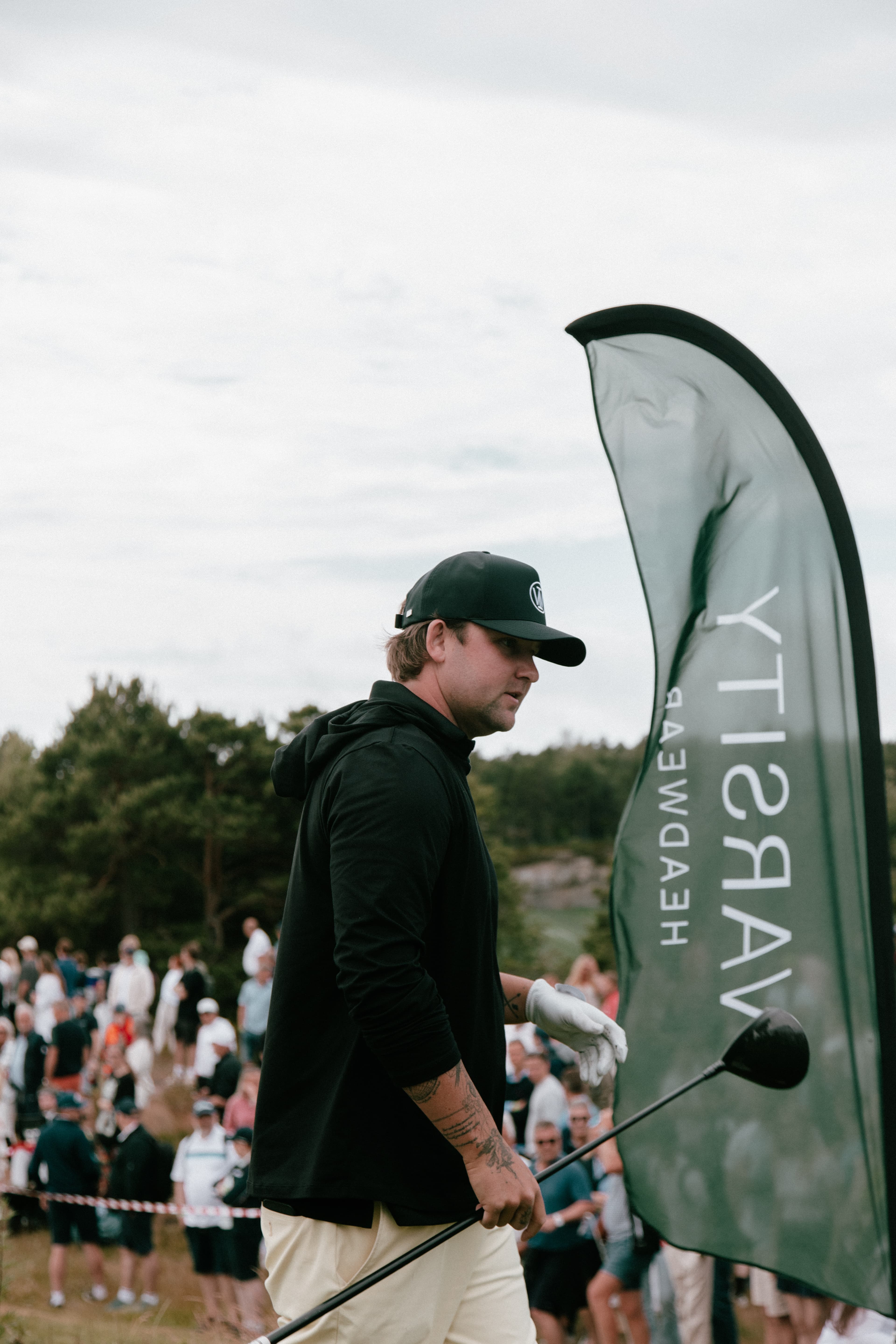 Kevin Wright at golf tournament Wright Invitational