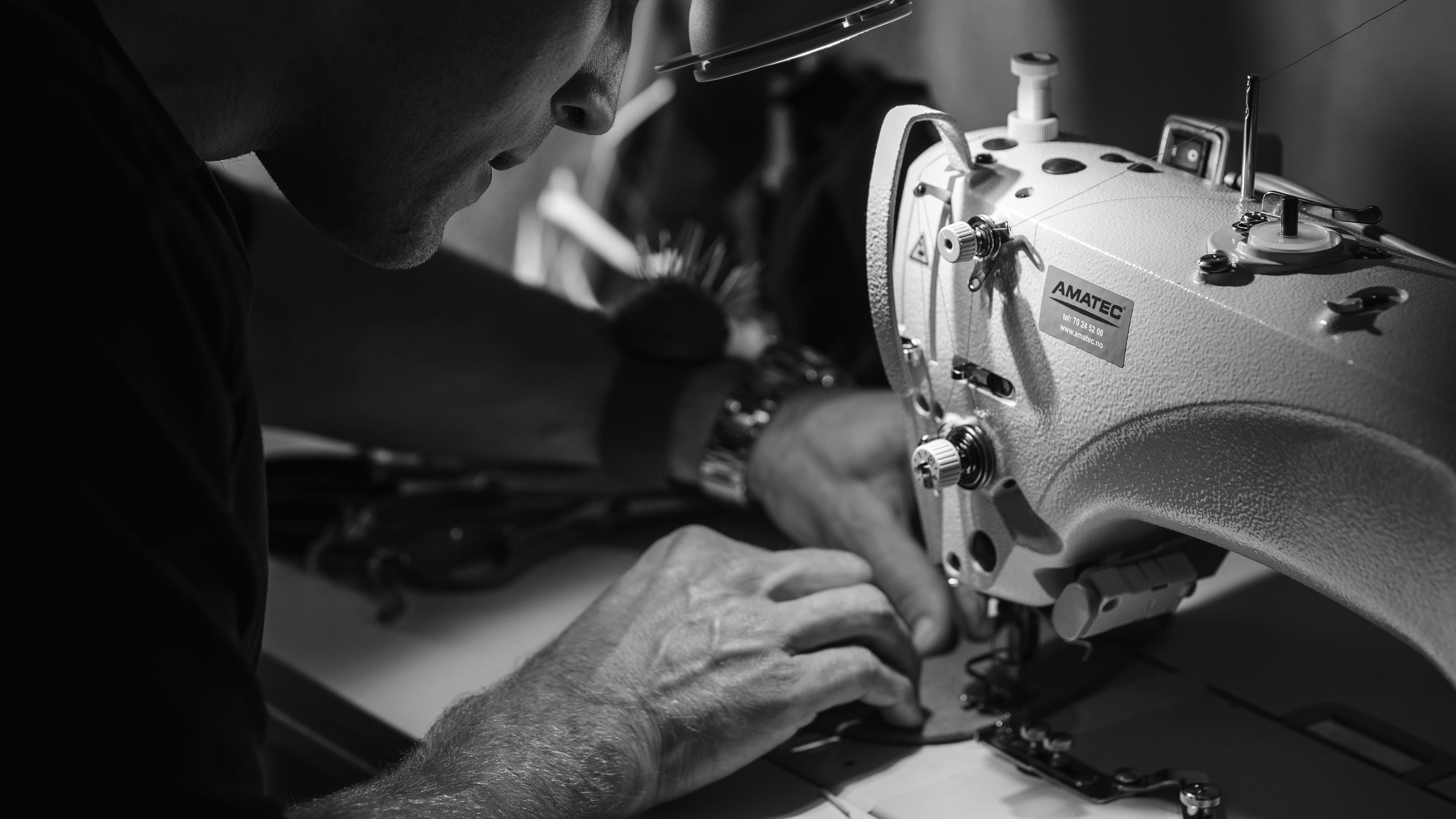 Behind the design image in black and white