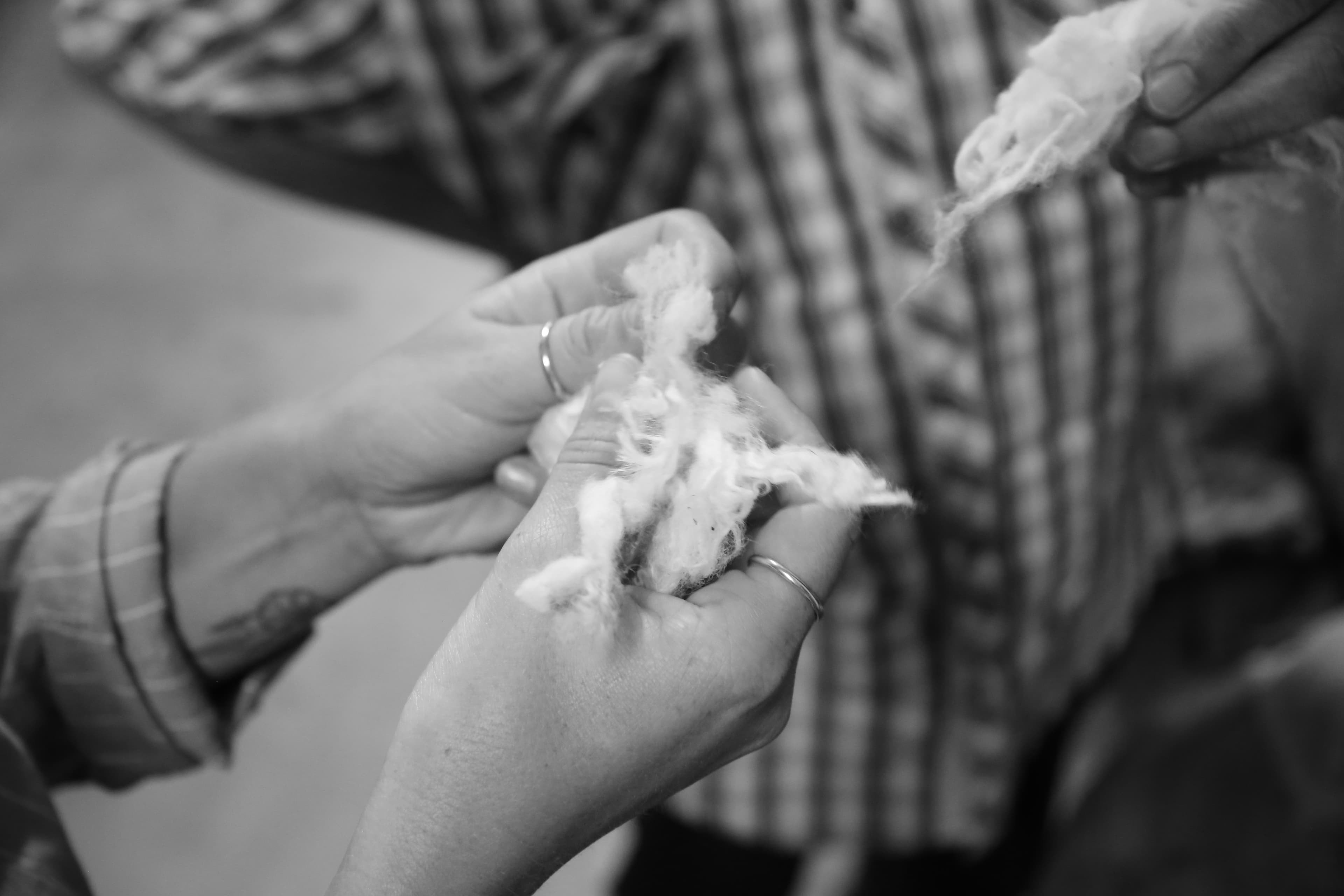 Finest wool material used on caps from one of varsity headwear partner mills